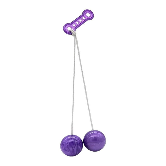 Bolas giratorias en una cuerda, habilidades prácticas, juguete sensorial, juguetes de bolas oscilantes, habilidades motoras finas para favores de Violeta Zulema Bolas de columpio