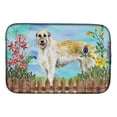 thumbnail image 1 of Carolines Treasures CK1232DDM Irish Wolfhound Spring Dish Drying Mat, 1 of 1