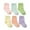 Type A, variant on GYRATEDREAM 6 Pairs Unisex Toddler Baby Non-Slip Ankle Socks Boys Girls Solid Anti-Skid Grips Socks Kids Sticky Slipper Cotton Crew Socks for 0-7 Years