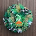 thumbnail image 5 of XGFHYJEH St Patricks Day Decorations, St Patricks Day Wreath, St Patricks Day Wreath for Front Door, St. Patrick's Day Decorative Garlands Irish Festival Wreath, 5 of 6