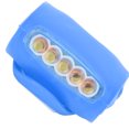 thumbnail image 4 of Bicicleta 7 luces LED Faro delantero trasero Luz de doble color Equipo de ciclismoAzul, 4 of 5