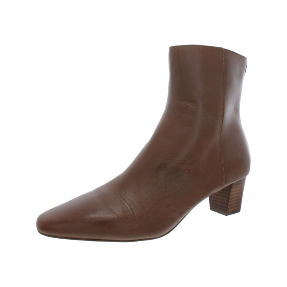 Lauren Ralph Lauren Womens WILLABO Leather Ankle Boots