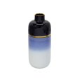 thumbnail image 1 of Sagebrook Home Ceramic 16" Vase W/ Gold Trim,Blue/White, 1 of 1