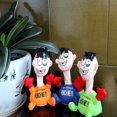 thumbnail image 4 of Funny Punch Me Screaming Doll, Juguetes interactivos con sonido Saco de boxeo de escritorio Regalos para aliviar el estrés. Afortunado Sencillez, 4 of 5