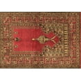 thumbnail image 1 of Ahgly Company Indoor Rectangle Oriental Brown Traditional Area Rugs, 7' x 10', 1 of 4