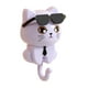 thumbnail image 4 of Gancho adhesivo para abrigos,Gancho para abrigos creativo lindo gato llavero adhesivo,Gancho de pared para colgar ganchos decorativos para llaves,Abrigo bufanda sombrero toalla llavero colgante, 4 of 8