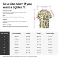 thumbnail image 5 of Disketp Men's Hawaiian Beautiful African Womens Print Shirts Button Down Holiday Beach Shirts-X-Large, 5 of 5