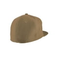 thumbnail image 4 of Top Headwear Plain Flat Bill Fitted Hat, Dark Khaki 6 7/8, 4 of 4
