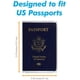 thumbnail image 3 of Funda transparente para pasaporte, protector de plástico para pasaporte, protector de tarjeta de identificación de vinilo, estuche protector para viaje, paquete de 6, 3 of 5