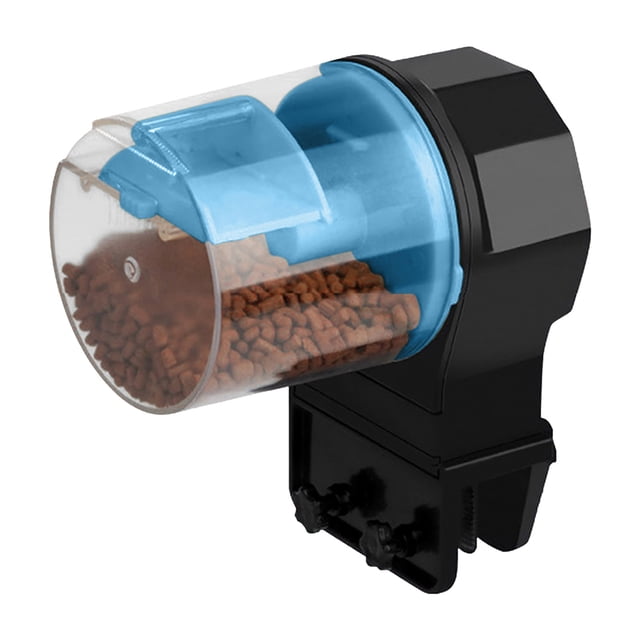 Fish Tank Feeder Automatic Fish Tank Goldfish Automatic Feeder Aquarium Intelligent Timing Automatic Fish Feeder-B