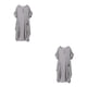 thumbnail image 3 of Minnieouse Lady Loose Dress Ropa de manga corta Primavera Verano Retro Robe Irregular Vestidos casuales Moda para club Type9 NO9, 3 of 6