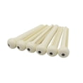 thumbnail image 1 of 6pcs Guitar Inlaid Acoustic Guitar String Nail Replacement Parts (White), 1 of 7