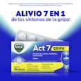 thumbnail image 2 of Vick Act7 en tabletas para el alivio de 7 síntomas de la gripa 10 tabletas, 2 of 5