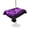 Purple, Magenta, Violet, variant on Outdoor Tablecloth with Umbrella Hole for Patio/Picnic/Party/Camping, Purple Video Game Waterproof Table Cloth Rectangle Table Cover Washable, Cartoon Funny Neon Graffiti Brick (60"x 84")