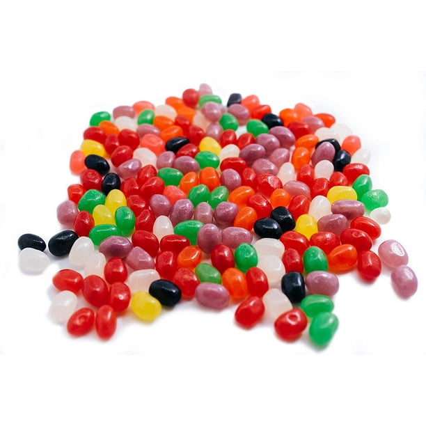 Just Born Fruit Flavored Jelly Beans 3 LB Resealable Stand Up Candy