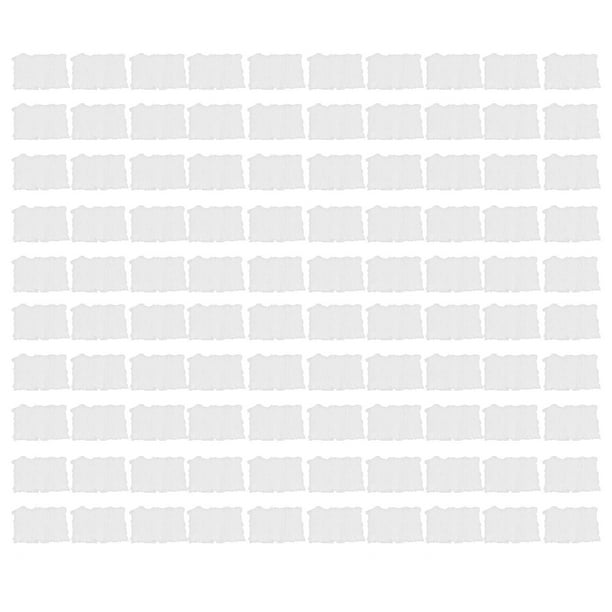 100 unidades de diademas desechables para spa, suaves, elásticas, no tejidas, para el cuidado de la piel y el maquillaje.