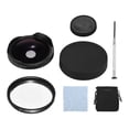 thumbnail image 5 of Aibecy Fisheye Lens 37MM 0.3X Ultra Wide Angle with Hood Suitable for Camcorder Replacement, 5 of 7