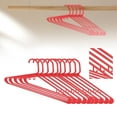 thumbnail image 2 of Home Plastic Hangers 10 Pack - Clothes Hanger With Hooks,Coat Hanger, 2 of 7