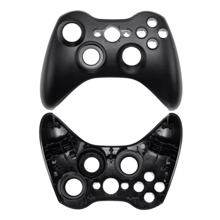 Compatible Controller Top Faceplate (Black) - Xbox 360/360E/360S
