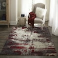 thumbnail image 2 of Momeni  Loft Abstract Area Rug 7'10" x 9'10" Polypropylene 8' x 10' Indoor Red Rectangle, 2 of 5