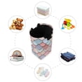 thumbnail image 7 of Yayeee Freestanding Laundry Hamper with Handle Collapsible Large Storage Basket for Clothes, Art Pattern, 7 of 7