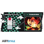 ABYstyle Demon Slayer Tanjiro Black & Green Ceramic Coffee Mug 16 Fl Oz Anime Manga Drinkware Home & Kitchen Merch