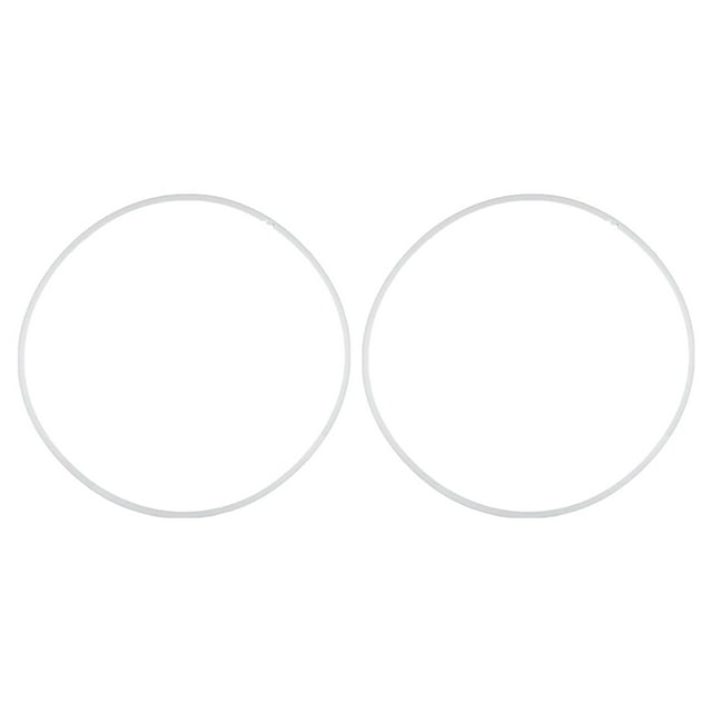 Junta de goma protectora Inteprter para taburete de Bar 2 uds Blanco 60cm