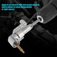 thumbnail image 2 of With Locking Hex Extension Drill Bit Socket, High Hardness Silver Screwdriver Extension Socket, For All Electric Drill Socket Wrench, 2 of 8