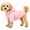 Pink, variant on Pet Life ® French Terry Ultra-Soft Quick-Drying Hooded Dog Sweater