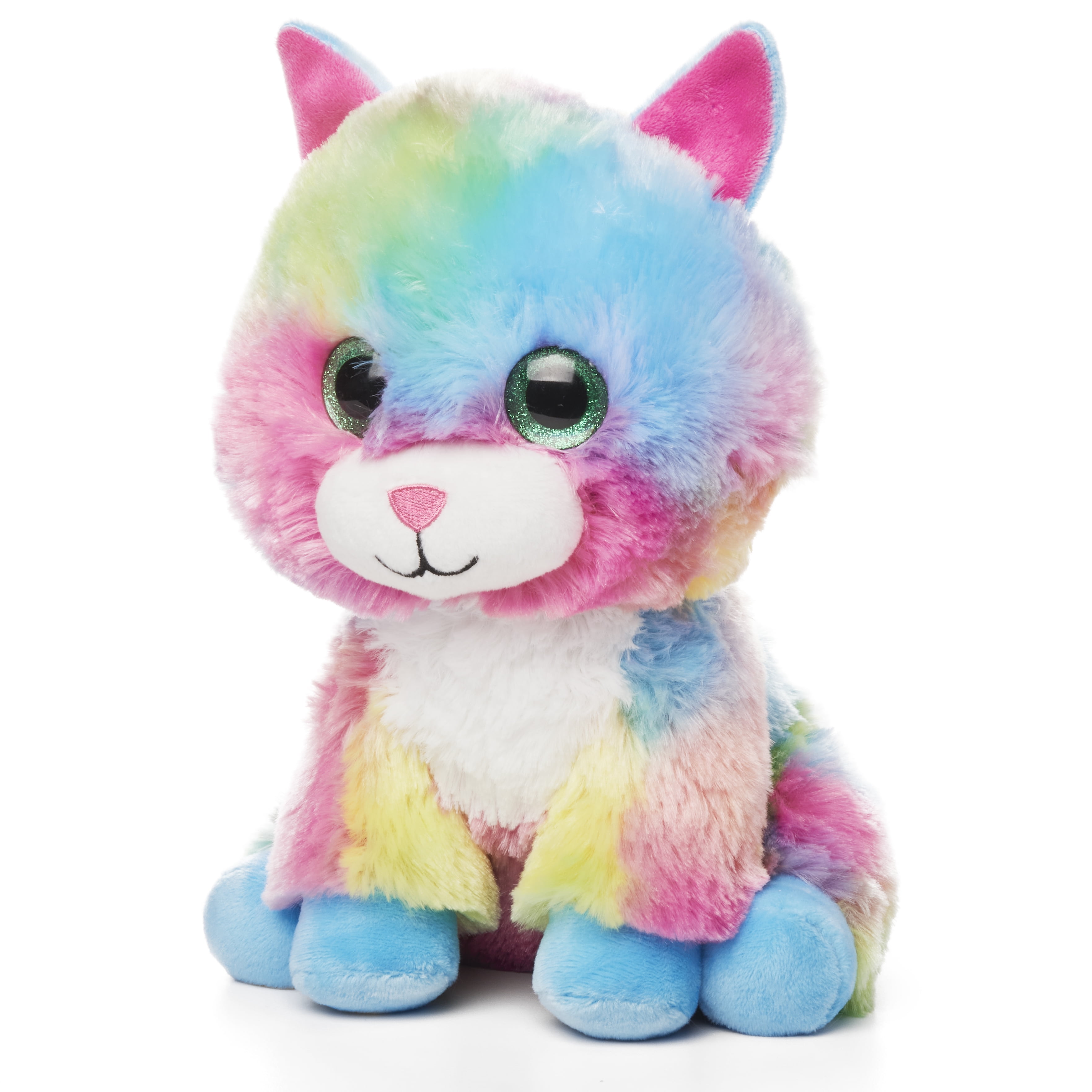Rainbow sale cat plush