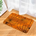 thumbnail image 5 of Halloween Doormats Bathroom Floor Mat,Halloween Spider's Web Area Rug Spooky Gothic Mat Non-Slip Tufted Mats For Front Door Bathroom Kitchen Room 2x2.6ft, 5 of 5