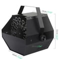 thumbnail image 5 of 25W Mini Bubble Machine for Wedding / Bar / Stage Black, 5 of 9