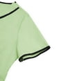 thumbnail image 4 of Scrub Sets for Woman Two Piece Nurse Working Uniforms V-Neck Short Sleeve Tops & Elastic Waistband Scrub Pants with Pockets Mint Green S-3xL, 4 of 9