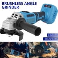 thumbnail image 1 of Meuleuse d'Angle Sans Fil à Haute Puissance, Trousse d'Outils de Coupure, Machine de Meulage Électrique Sans Balais, 6 Vitesses Variables, 100 mm, Compatible avec Batterie Makita 18 V, 1 of 9