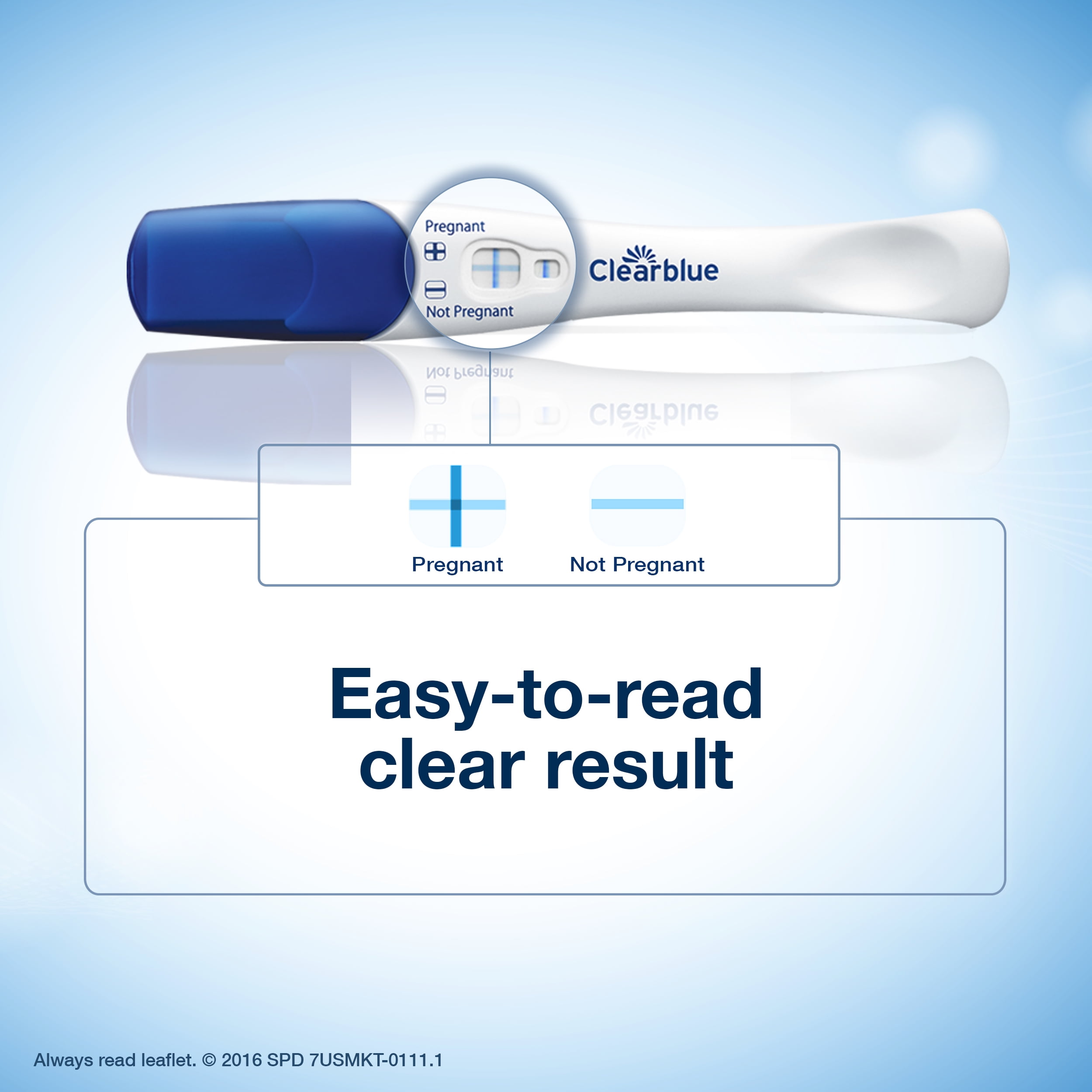 Clear Blue Pregnancy Test Book Symbol Meaning pregnancy test