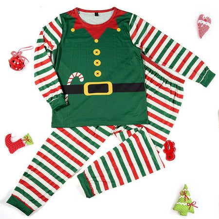 Disgod Family Matching Christmas Pyjamas Xmas Kids Nightwear Elf Pajamas Casual PJs Set(Kids) | Walmart (US)