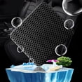 thumbnail image 4 of Cojín de asiento de gel con diseño de panal con funda, cojín suave para silla, cojín para asiento de coche, 4 of 9