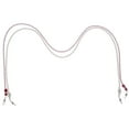 thumbnail image 3 of KAKOWELY Chaîne pour Lunettes 2 Pcs Chaînes pour Lunettes Femmes Sangles pour Lunettes Femmes Chaîne Perlée pour Lunettes Sangle pour Lunettes Femmes Sangle pour Lunettes Lanière pour Lunettes Femmes, 3 of 5