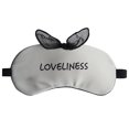 thumbnail image 1 of Bangcool Sleeping Mask Creative Letter Eye Mask Eye Shade with Ice Pack for Home Travel, 1 of 9