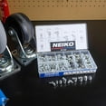 thumbnail image 6 of NEIKO 50467A Grease Fitting Assortment, 135 Piece, Metric, Straight & Angled Zerk Grease Fittings Kit, Zinc Plated A3 Steel, Angled Grease Guns, Mechanical Component Lubrication, M6-1, M8-1 & M10-1.5, 6 of 7