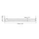 thumbnail image 2 of Kit de placa de luz de techo Uxcell de 110 mm para candelabro, 2 of 5