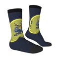 thumbnail image 3 of Simpsons Adult Socks Casual Tube Socks Durable Comfort Calf Socks Soft Elastic Crew Socks 2 Black-1, 3 of 9