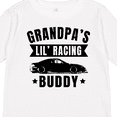 thumbnail image 4 of Inktastic Grandpas Lil Racing Buddy Boys or Girls Long Sleeve Toddler T-Shirt, 4 of 5