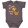 thumbnail image 3 of Inktastic My Nonno Loves Me- Cute Giraffe Boys or Girls Baby Bodysuit, 3 of 5