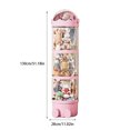 thumbnail image 4 of Transparent Toy Storage Box Stackable Tube Toys Plush Organizer Stuffed Animal Storage Tube Storage Tube Toys 51inch pink, 4 of 9