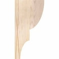 thumbnail image 3 of 5 1/2"W x 8"D x 16"H Ridgewood Smooth Corbel, Douglas Fir, 3 of 9