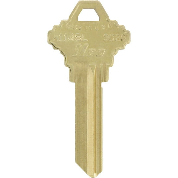 Hillman 5007086 House & Office Universal Key Blank for 2006 SC20 Single Sided - Case of 4