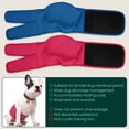 thumbnail image 4 of Kuoser Reusable Dog Diaper, Period Pant for Females in Heat & Incontinence Wrap for Males, Washable, Rose-Red, M (1 Pack), 4 of 7