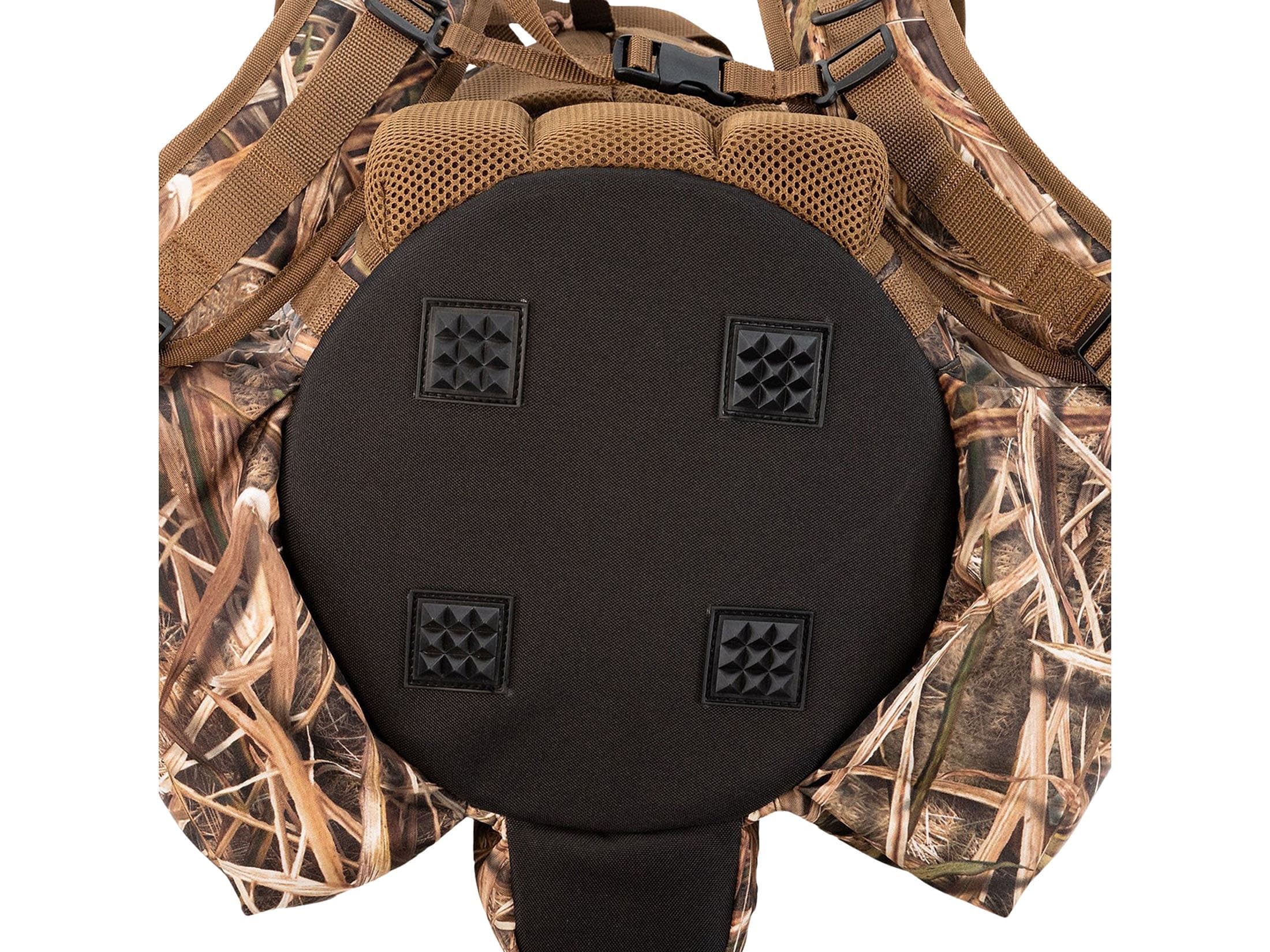 Peregrine Field Gear Venture Hunting Bucket Seat Pack Insulated Mossy Oak Shadow Grass Blades