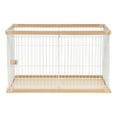 thumbnail image 1 of IRIS Large Wire Open Pet Pen, Brown/White, 1 of 8